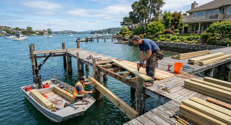Boat Dock Maintenance in Roswell, GA
