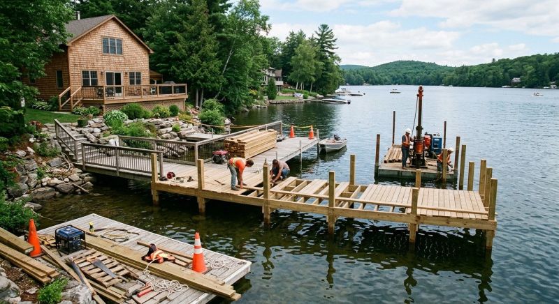 Dock Construction in Roswell, GA