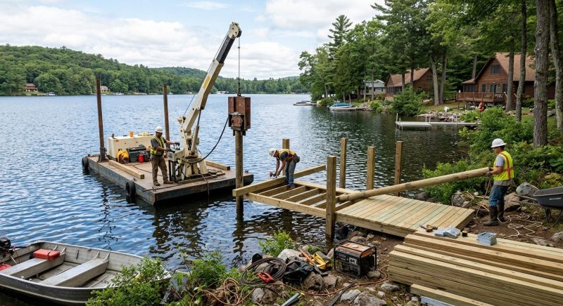 Water Dock Installation in Denver, CO