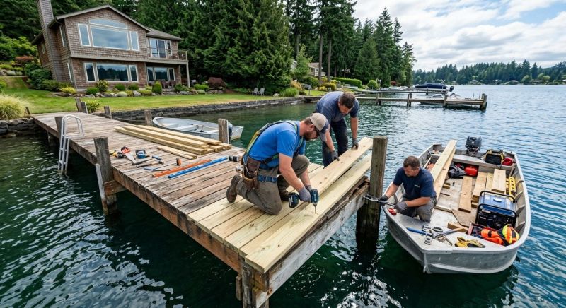 Boat Dock Maintenance in Kansas City, MO
