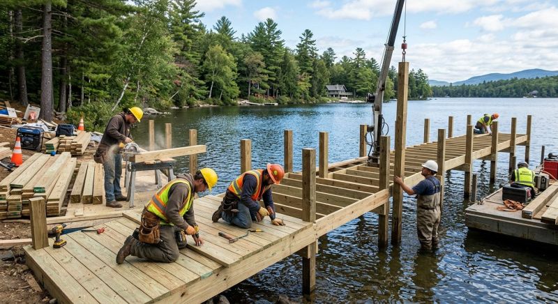 Dock Building Service in Roswell, GA