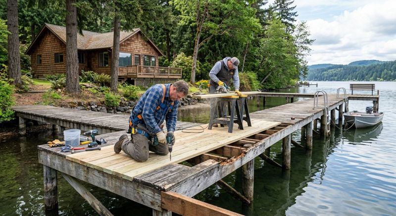 Water Dock Repair in Alpharetta, GA