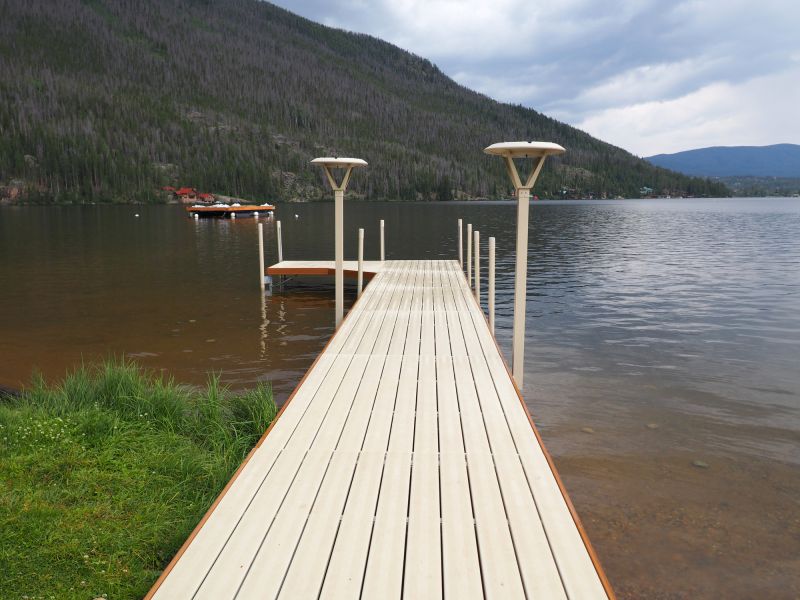 Wood Dock Installation